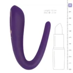 Satisfyer Double Classic A high-quality image of the couples g-spot vibrator.