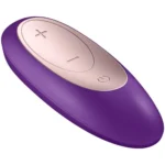 Esplora il piacere condiviso con il vibratore di coppia con telecomando Satisfyer Partner Toy Plus.