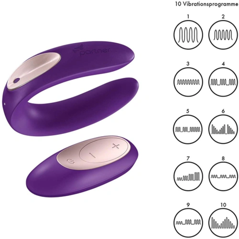 historisches sexspielzeug Satisfyer Double Love Luxury Partner Vibrator
