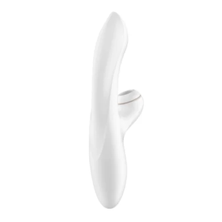 Scopri il vibratore punto G Satisfyer Pro+ Punto G con doppi motori per un piacere intenso.