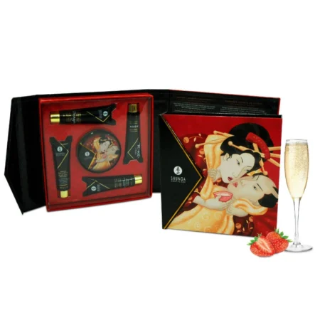 Scopri l'arte del massaggio erotico con Segreti della Geisha - Spumante alla Fragola di Shunga
