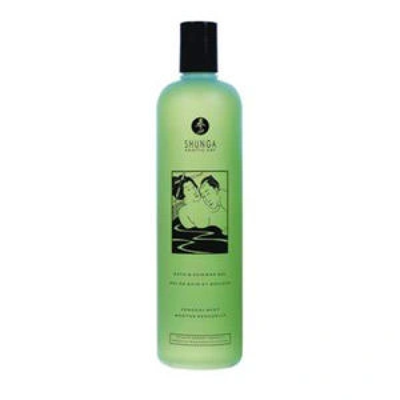 Shunga Bath And Shower Gel - Sensual Mint. Discover the art of bathing with Bath And Shower Gel Sensual Mint.