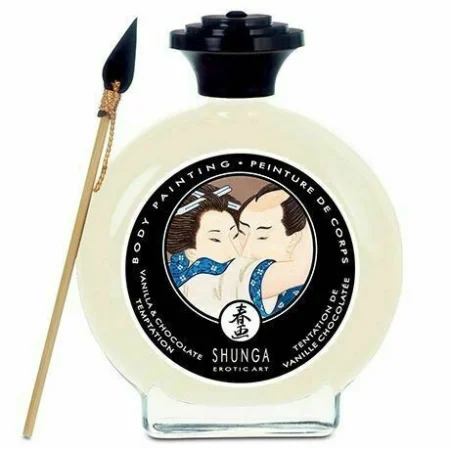 Shunga Body Painting Vanilla And Chocolate. Ignite your creativity and intimacy with Body Painting Vanilla and Chocolate.