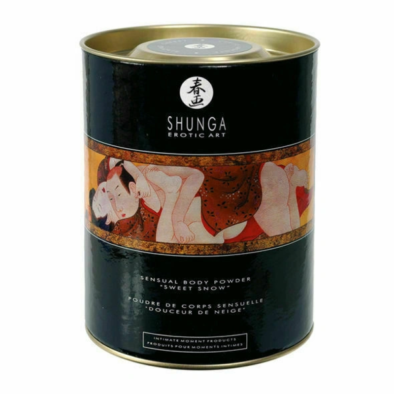 Scopri il piacere sensoriale con la Polvere Per Il Corpo Sweet Snow Frutti Esotici di Shunga