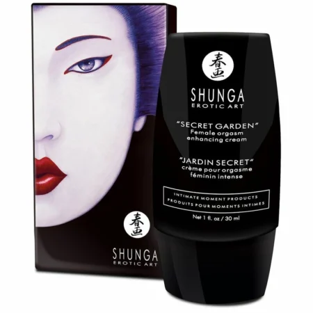 Scopri il piacere con la Crema per Orgasmo Femminile Secret Garden di Shunga