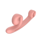 SNAIL VIBE Curve (available in Black and Cerise and Pink and Purple) A high-quality image of the Snail Vibe Curve stimulator vibrator.