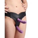 Strap U Crave Double Penetration Strap On Harness. Experience unparalleled pleasure with the Crave Double Penetration Strap On Harness.