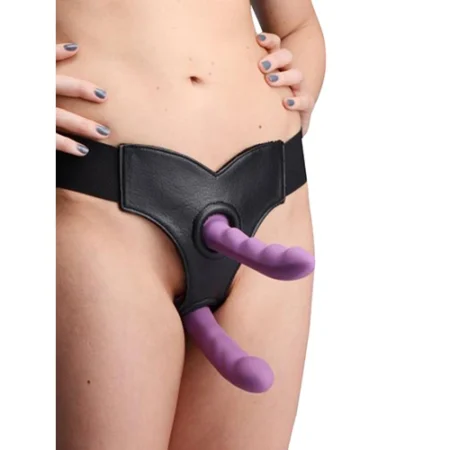 Strap U Crave Double Penetration Strap On Harness. Experience unparalleled pleasure with the Crave Double Penetration Strap On Harness.