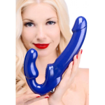 Scopri il dildo strap-on senza harness vibrante di Strap U per un piacere senza limiti e intimità naturale.