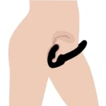 Strap U Revolver Strapless Strap On G-spot Dildo. Unleash intimate closeness with the Revolver Strapless Strap On.