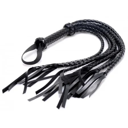 Strict Braided Flogger. Elevate your BDSM sessions with this braided flogger.