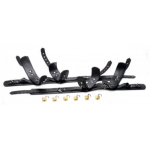 L'imbrago bondage con serrature Frog-tie di Strict offre un'esperienza regolabile per esplorare il BDSM con comfort e controllo.