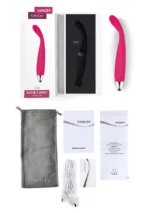 Sperimenta il vibratore punto G Svakom Cici per un piacere silenzioso e personalizzato.