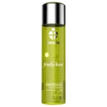 Swede Fruity Love - Warming Effect Massage Oil - Vanilla And Gold Pear 120 ml A high-quality image of the warming massage oil.
