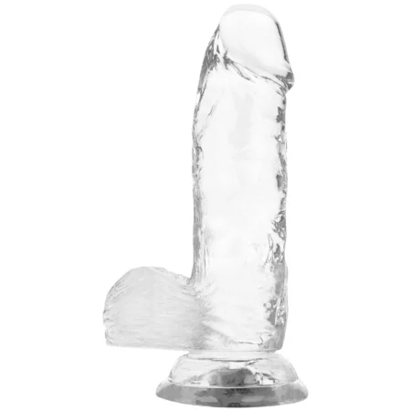 X Ray Clear Cock With Balls 15.5cm X 3.5cm A high-quality image of the best penis dildo.