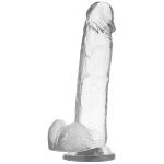 X Ray Clear Cock With Balls 22cm X 4.6cm A high-quality image of the best penis dildo.