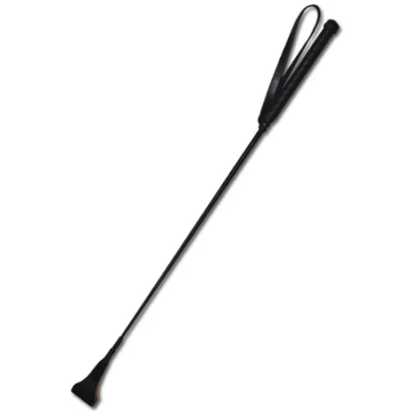 Il Frustino con Punta in Pelle Zado offre un'elegante esperienza BDSM con precisione e stile.