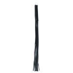Zado Leather Flogger With D-Ring Handle. Unlock thrilling sensations with the Zado Leather Flogger.