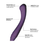 Juno G-Spot Vibrator Squishy Tip for Targeted Stimulation - Image 4