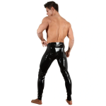 Scopri l'audacia dei Leggings in Lattice con Zip di The Latex Collection