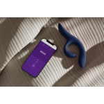 Close-up of We-Vibe Nova 2 flexible external arm and ergonomic handle with We-Connect app control