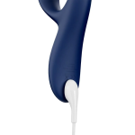 Close-up of We-Vibe Nova 2 flexible external arm and ergonomic handle with We-Connect app control