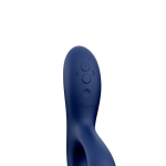 Close-up of We-Vibe Nova 2 flexible external arm and ergonomic handle with We-Connect app control