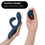 Close-up of We-Vibe Nova 2 and Pivot showing app control and body-safe silicone design