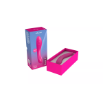 Box of We-Vibe Rave 2 twisted asymmetrical head and control buttons for targeted G-spot stimulation