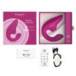 Box of Womanizer Blend Pleasure Air stimulation head and separate motor controls for dual stimulation