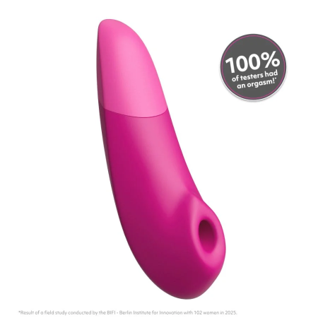 Womanizer Enhance stimolatore clitorideo 2-in-1 con Pleasure Air e vibrazioni profonde, silicone body-safe impermeabile IPX7