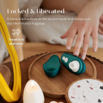 Womanizer Liberty 2 protective travel case with magnetic closure and travel lock feature for discreet carrying