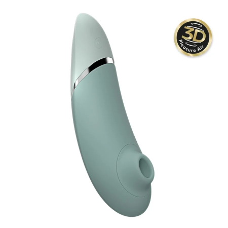 Womanizer Next 3D Pleasure Air clitoral stimulator with Climax Control, 14 intensity levels, IPX7 waterproof body-safe silicone